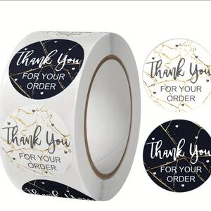 Thank You for Your Order (2 different design) Stickers